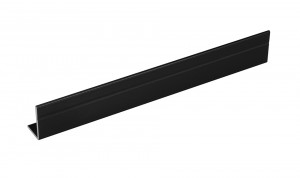 SEVROLL 05296 szögletvas Mini 17x11mm 1,7m matt fekete