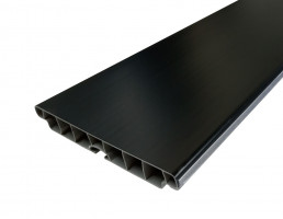 Aljzat S150/01 150mm Fekete matt 4m