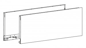 HETTICH 9255214 AvanTech You oldalfal 187/500 antracit B