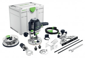 FESTOOL 576540 Felsőmaró OF 1400 EBQ-Plus + Box-OF-S