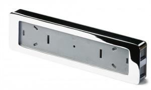 HETTICH 9086692 fogantyú Touch-in szögletes króm