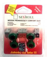 SEVROLL10203  Comfort felső görgő 18mm - 2db