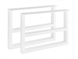 STRONG Asztalláb, lineáris, 420x580, fehér