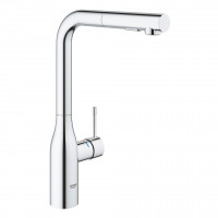 GROHE 30432000 Csaptelep ACCENT L-kifolyócső kettős kihúzható zuhanyzóval, króm