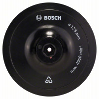 BOSCH 1609200154 Rögzítőlemez tépőzárral 125 mm, 8 mm