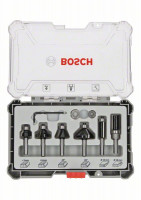 BOSCH 2607017468 6dílná sada fréz s 6mm stopkou Trim&Edging