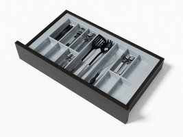 evőeszköztartó Classico ezüstös-szürke StrongBox -hoz 90 (804 x 474 mm)