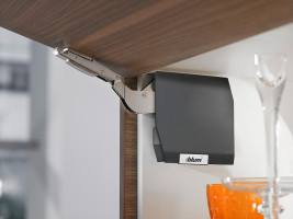 K-BLUM 20K2E00T Aventos HK-S erős, Tip-on, dugattyú nélkül, sötét szürke