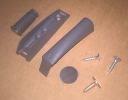 IF besüllyeszthető mágnes K-Lock 10x27mm antracit adapterrel