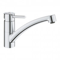 GROHE 30575000 BauClassic csaptelep alacsony magasságú kifolyóval, króm