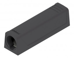 BLUM 956.1201 egyenes  adaptér pro Tip-on rövid, csavar, karbon fekete CS
