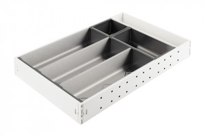 StrongMax evőeszköztartó teljes készlet  SZ-276 mm, 450 mm mélység fehér+tálak 3