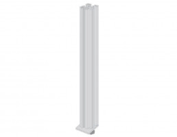 VERTIKO fali profil 2606mm alumínium