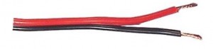 StrongLumio Kéteres kábel 2x0,5mm 2 20AWG piros-fekete
