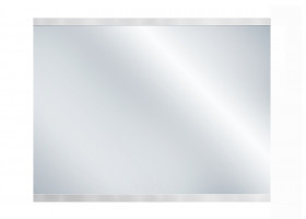 Hátfal tűzhelyhez 600x500 transzparens+inox profil