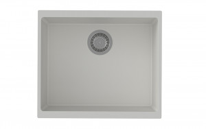 StrongSinks S3 Gránit mosogató Hron 530, 530x460mm,csepegtető nélkül,fehér