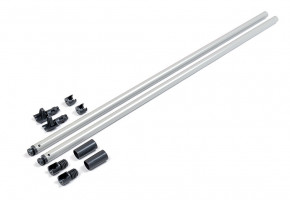 K-StrongBox magasító korlát 300 mm szürke közép