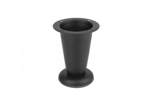 StrongLegs bútor láb FS016, 100Rmm, fekete matt