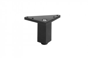 StrongLegs bútor láb FA002, 75Rmm, fekete matt