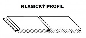 HAJÓPADLÓ Fenyő AB KLASIK 4000/96/19