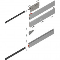 BLUM 801P600E.L2 Revego Uno vezetősín zsebhez, 600 mm, bal