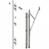 BLUM 802T3000.R2 Revego Duo gerenda pántokhoz, 2107-2256 mm, jobb