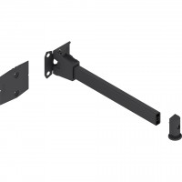 BLUM 802ZA031 Revego Duo Befelé nyíló ajtótámasz, 350 mm