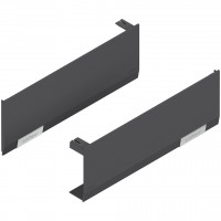 BLUM 22.8000 Aventos HF/HL/HS Top takaró sapkák - SD nélkül, sötét szürke