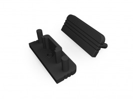 StrongLumio végzárók Surface 10 profilhoz gen2 fekete (pár)