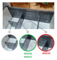 StrongMax 16/18 keresztrúd panel 1100mm, sötét szürke