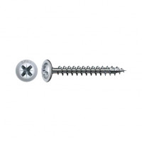SPAX vrut 4x45 zápustná hlava s límcem PZ, W, 4C MH