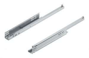 BLUM 550F4000T Tandem 19mm részleges kihúzású fióksín 400mm/30kg integ. Tip-on