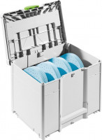 FESTOOL 578281 Csiszolóanyag-Systainer3 Granat SYS-STF D225 GR-Set