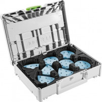 FESTOOL 578196 Csiszolóanyag-Systainer3 Granat SYS-STF D90/V93 GR-Set