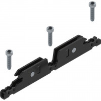 BLUM 24K4201A Aventos HKi front rögzítő, alu, Onyx