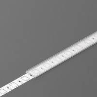 TM-takaró profil Slim/Smart10/Smart-In10 profilhoz rápattintható tejfehér 2000mm