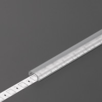 StrongLumio takaróprofil Pen8 LED profilhoz rápattintós átlátszó 2m