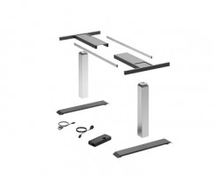 HETTICH 9193253 LegaDrive asztallábazat Basic szett fehér