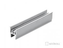 SEVROLL 06815 felső vezető profil 3m arany/sárgaréz
