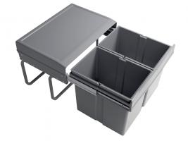 GOLLINUCCI Sorter Linea 296 500mm 2x15l šedá