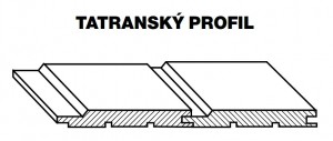 HAJÓPADLÓ RT Fenyő AB TATRAN 4000/121/15 (1 BAL = 7ks - 3,338 m2)