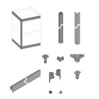 HETTICH 9360943 FurnSpin Cadro komplet sada černá