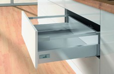 K-HETTICH-Atira komplett 420/144 mm ezüst