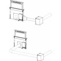 FRANKE Tartozék szett a páraelszívó motoron kívül elhelyezve FDW 908 IBXS