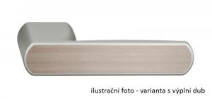 TWIN Klika Allegra 1618 PZ/CM (černá výplň)