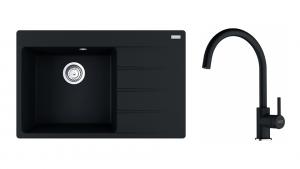 FRANKE Szett G272O CNG 611-78 TL/2 onyx + FC 6018.071