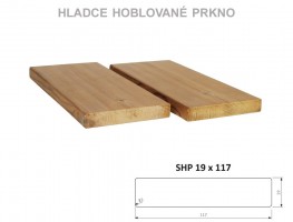 TERASZ ThermoWood hasáb SHP 19/117/3000