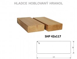 TERASZ ThermoWood hasáb SHP 42/117/4200