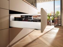 K-BLUM Merivobox 8xM+12xE/500 fehér Inserta + 1x FESTOOL TXS 12