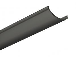 StrongLumio takaróprofil Angular fekete 2,03m